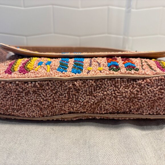 ⛷️Viral Beaded Ski Shoulder Bag - Pink, Blue, Red and Yellow - Made in India⛷️ - Picture 6 of 12